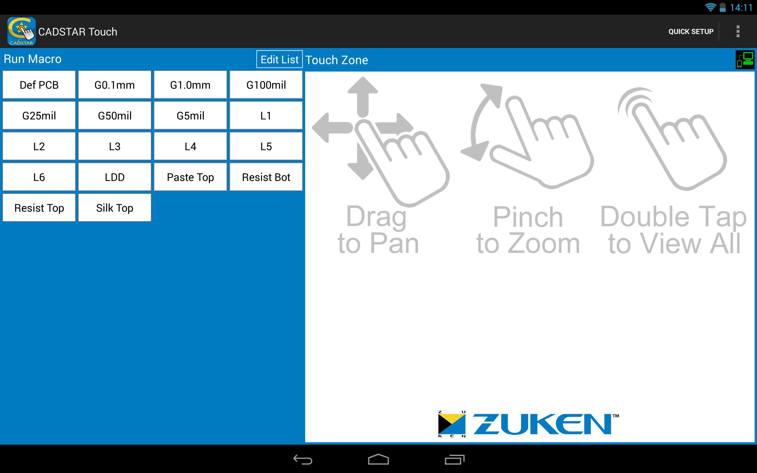 CADSTAR Touch