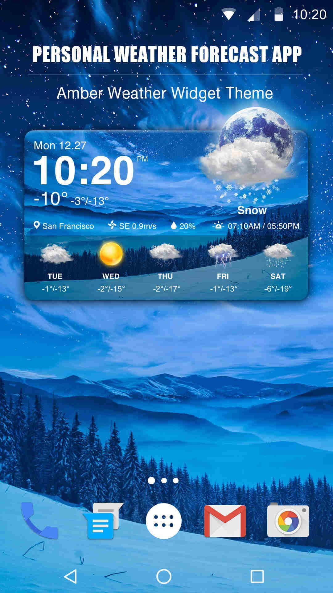 New Weather App & Widget for 2018