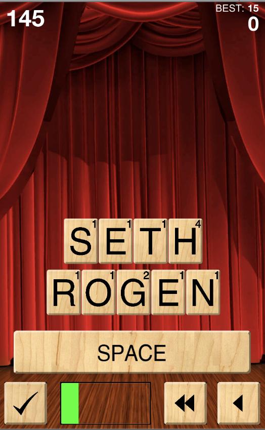 Celebrity Anagram