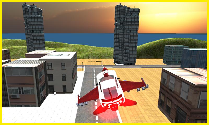 Flying Car Free Futuristic F16
