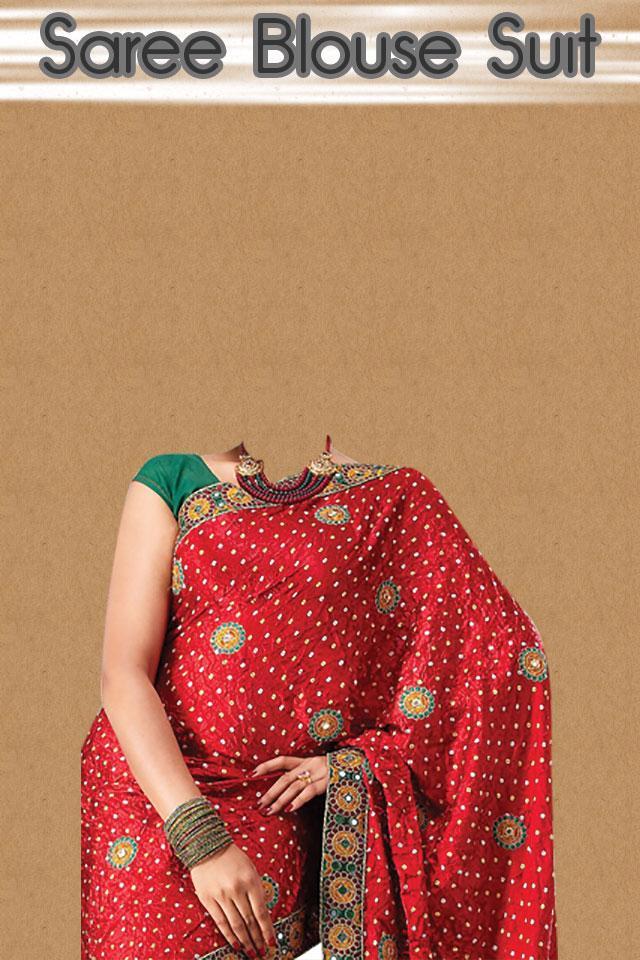 Saree Blouse Photo Suit