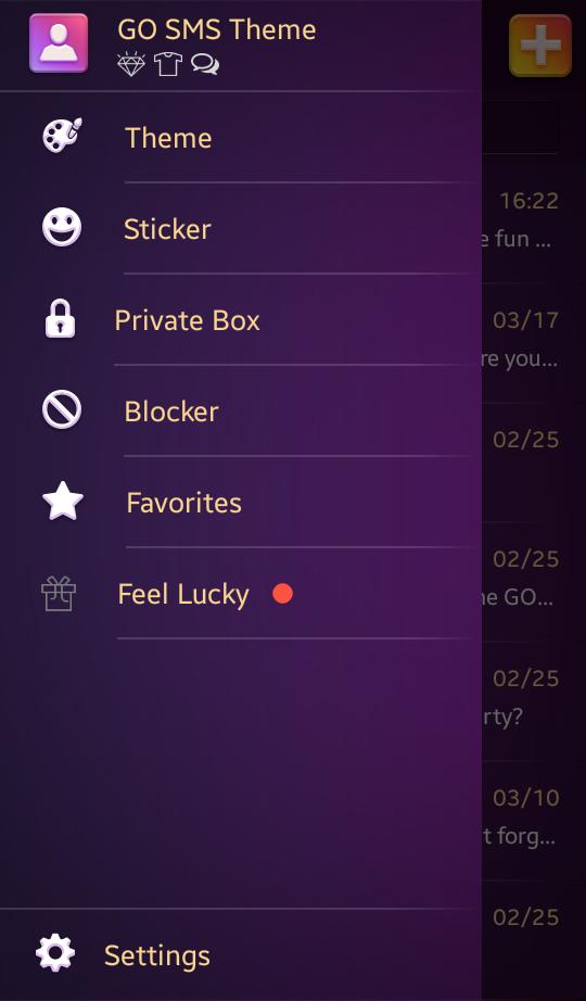 Multicolor for GO SMS