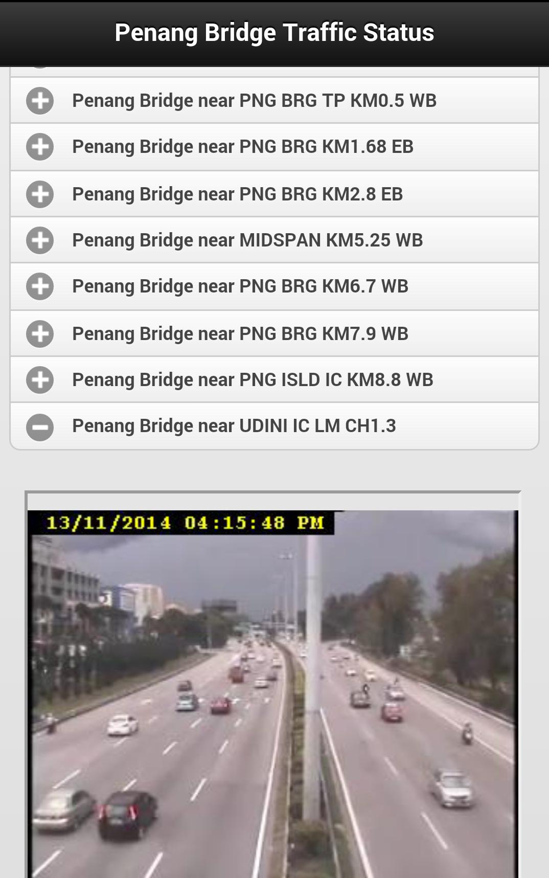 Penang Bridge Traffic Camera