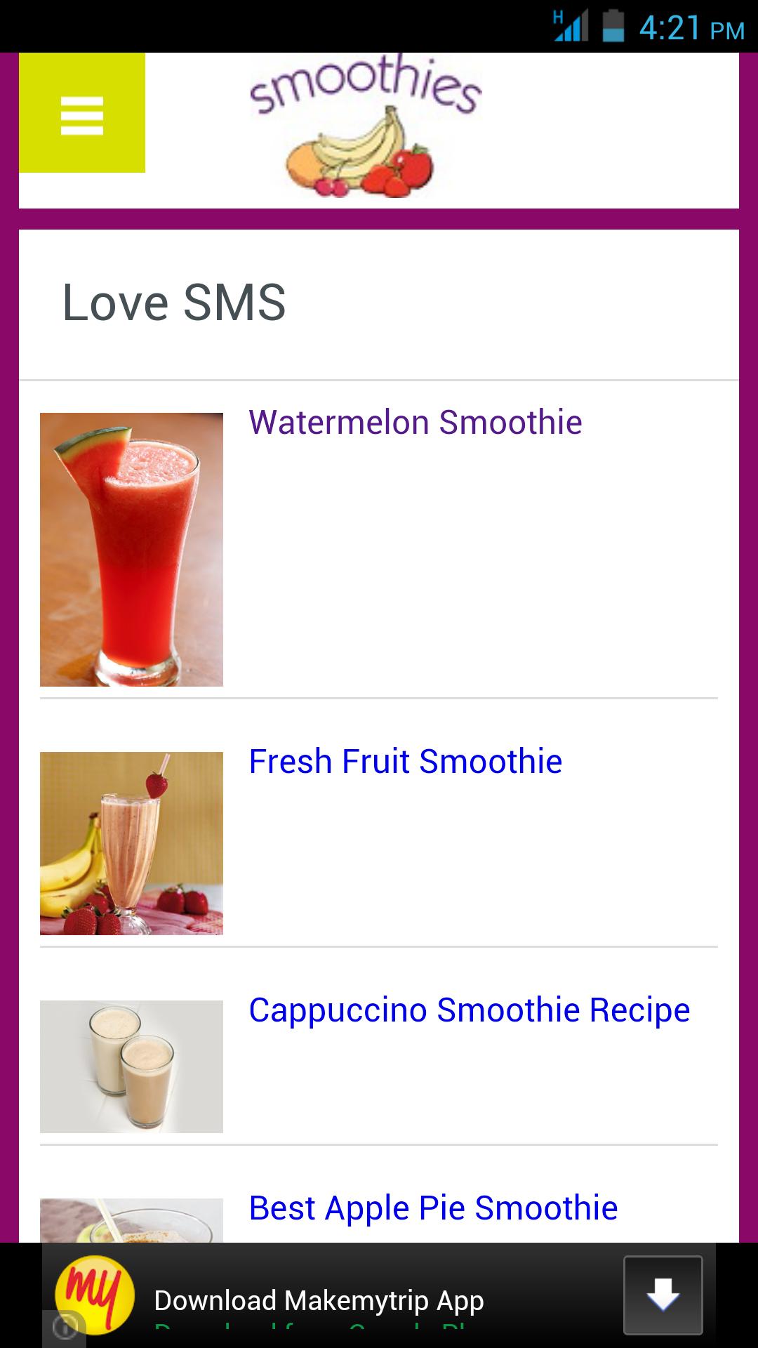 Smoothie Recipes Collection