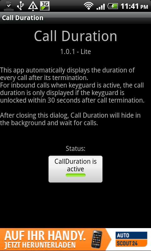 Call Duration Lite