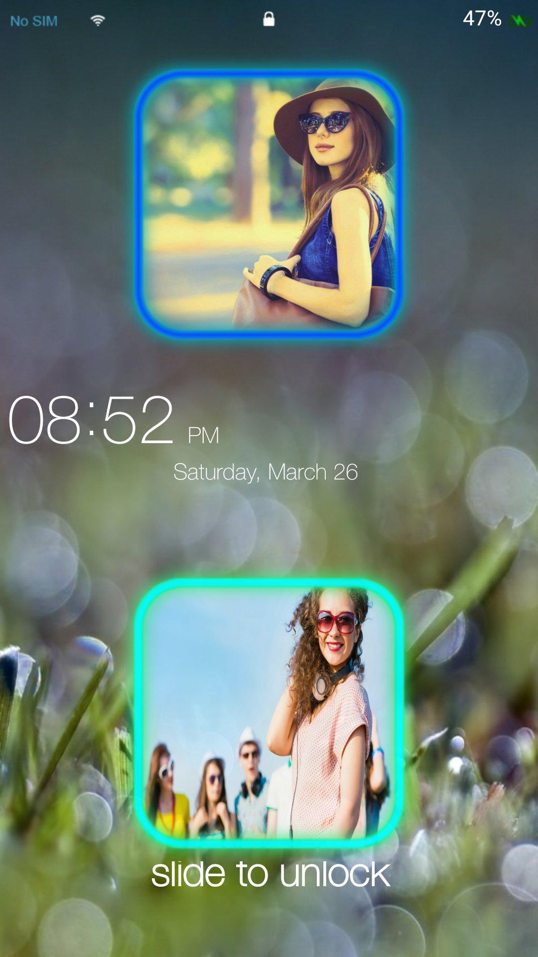 Couple Photo Keypad LockScreen