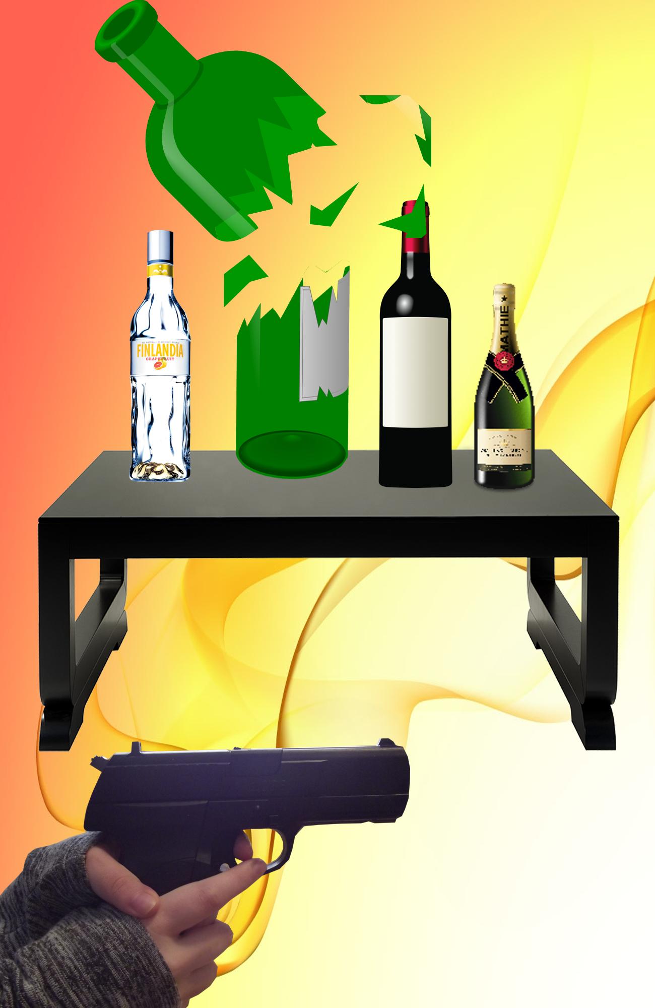 Real Bottle Shoot: Bottle Shooting Free Game 2021