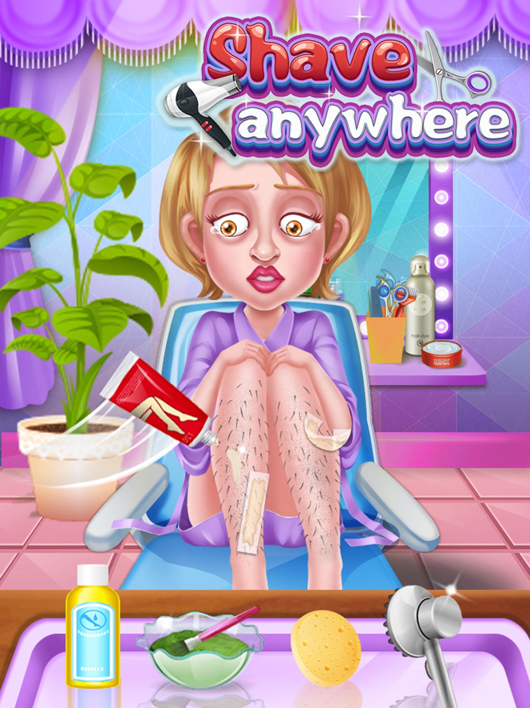 Shave anywhere - Fun games