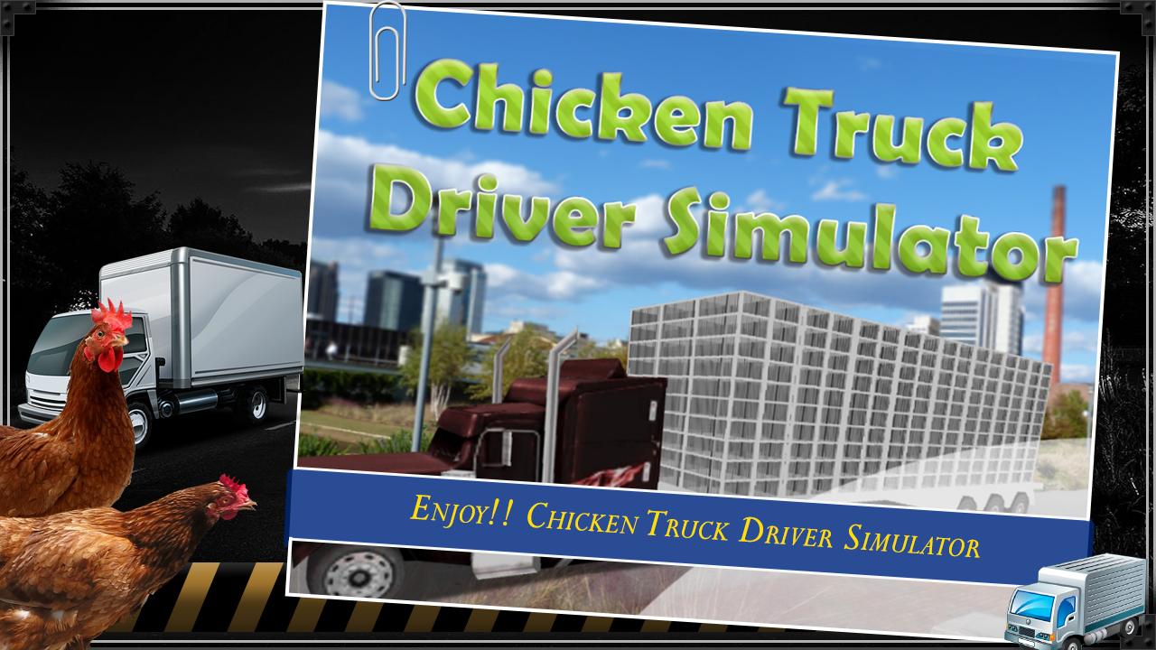 Farm Chicken Truck Driver 3D