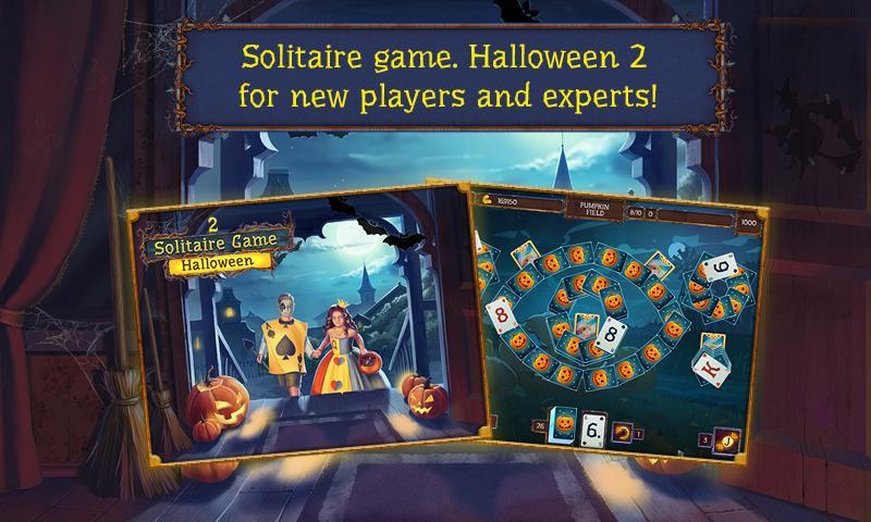 Solitaire game Halloween 2 HD