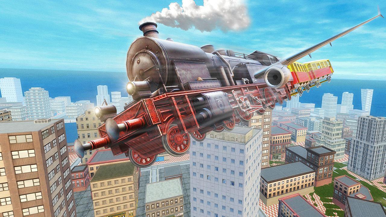 Flying Tourist Train Simulator