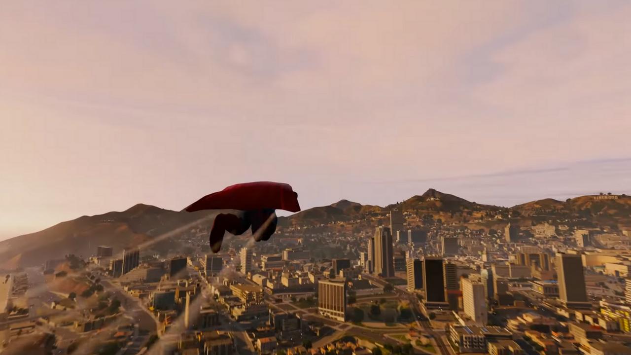 Flying Superman Simulator 2018