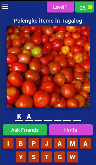 Market Palengke Quiz