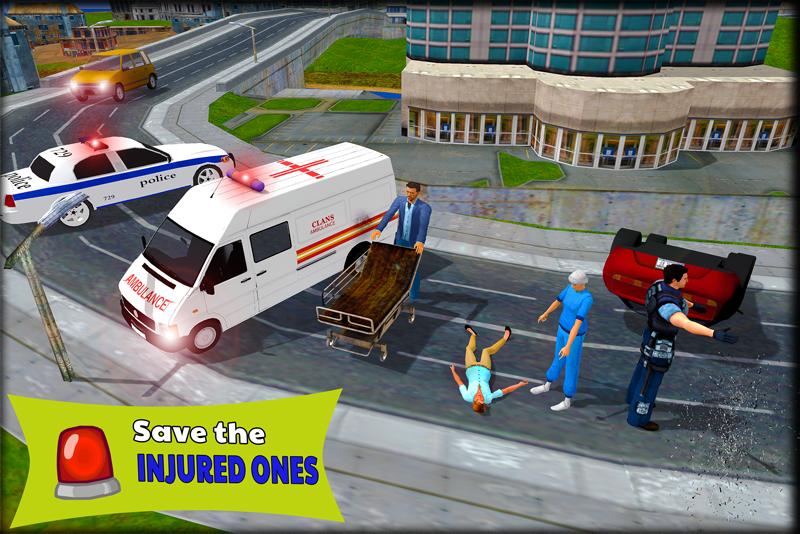 Ambulance Rescue 3D Simulator