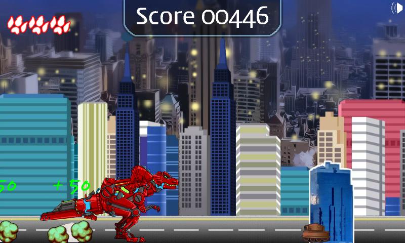 Dino robot Jump!