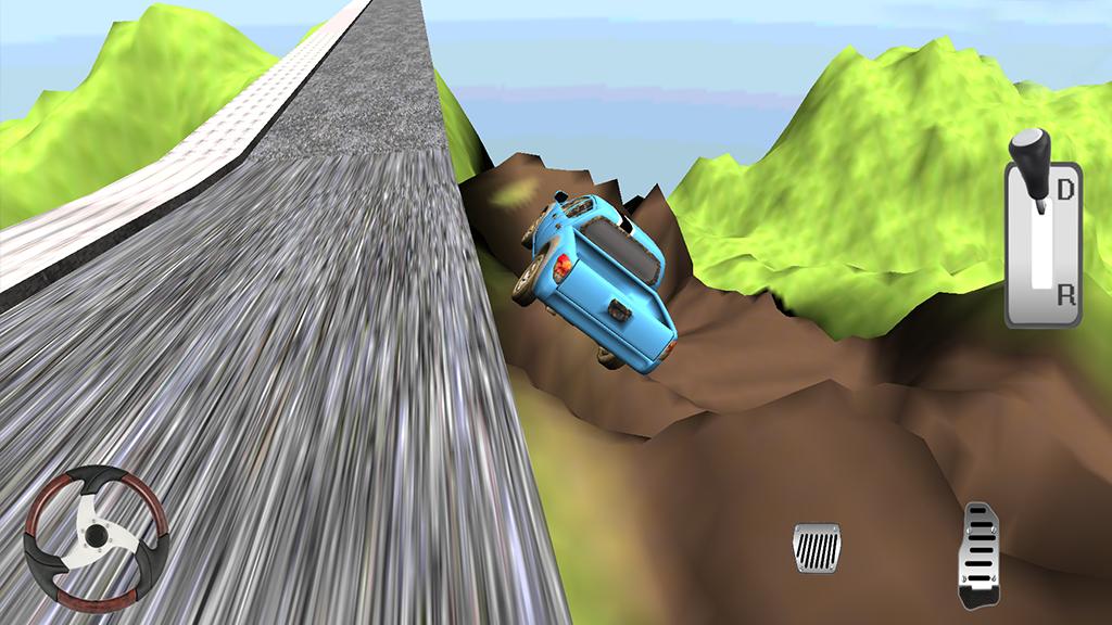 Hill Slot Car Racing 4x4 3d