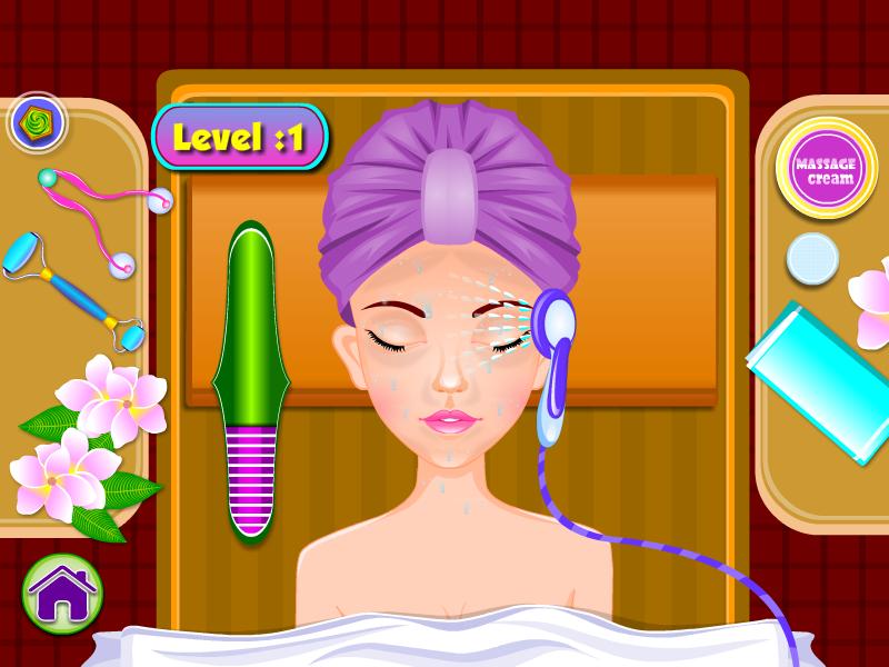 Spa day games for girls