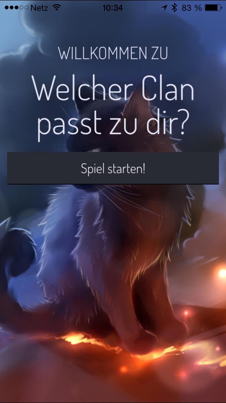 Warrior Cats - Test Quiz Spiel