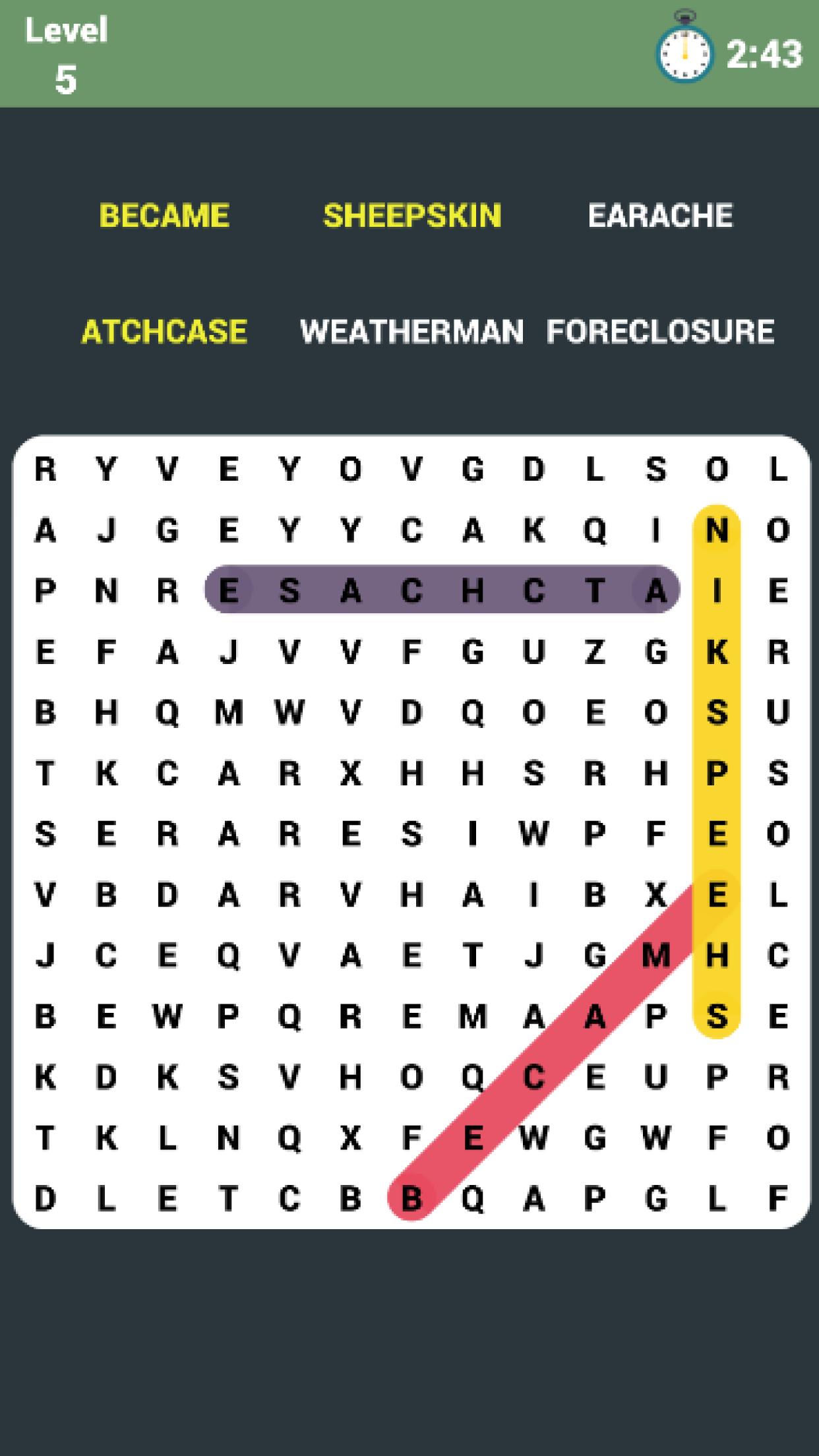 Word Search - Compound Words