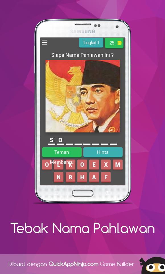 Tebak Nama Pahlawan