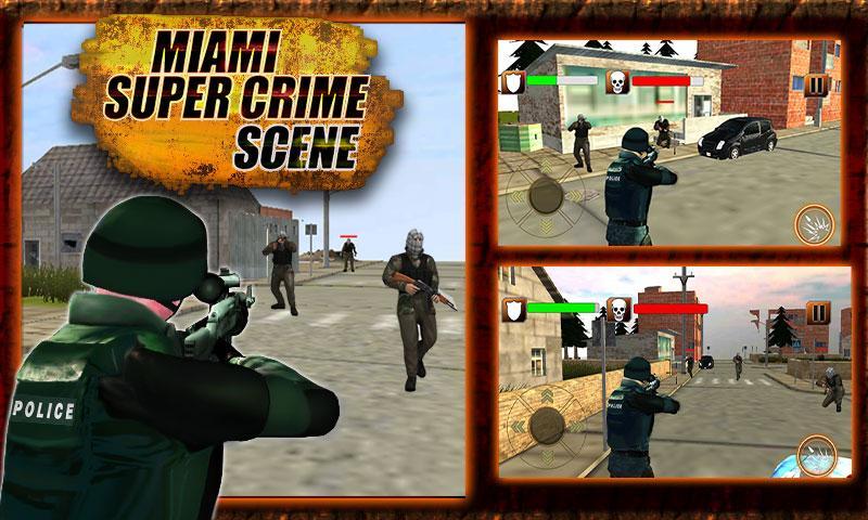 Miami Super Crime Scene