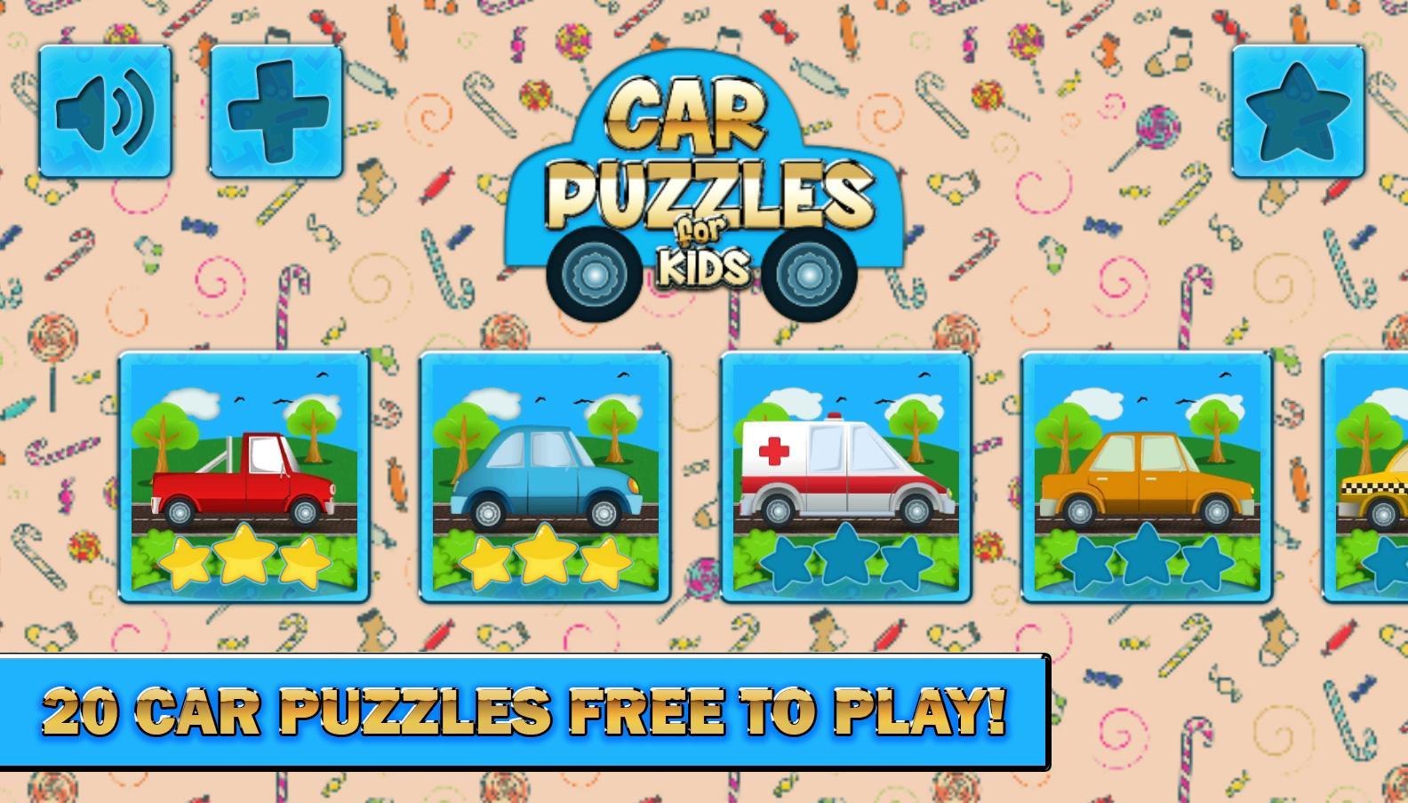 Car Puzzles For Kids
