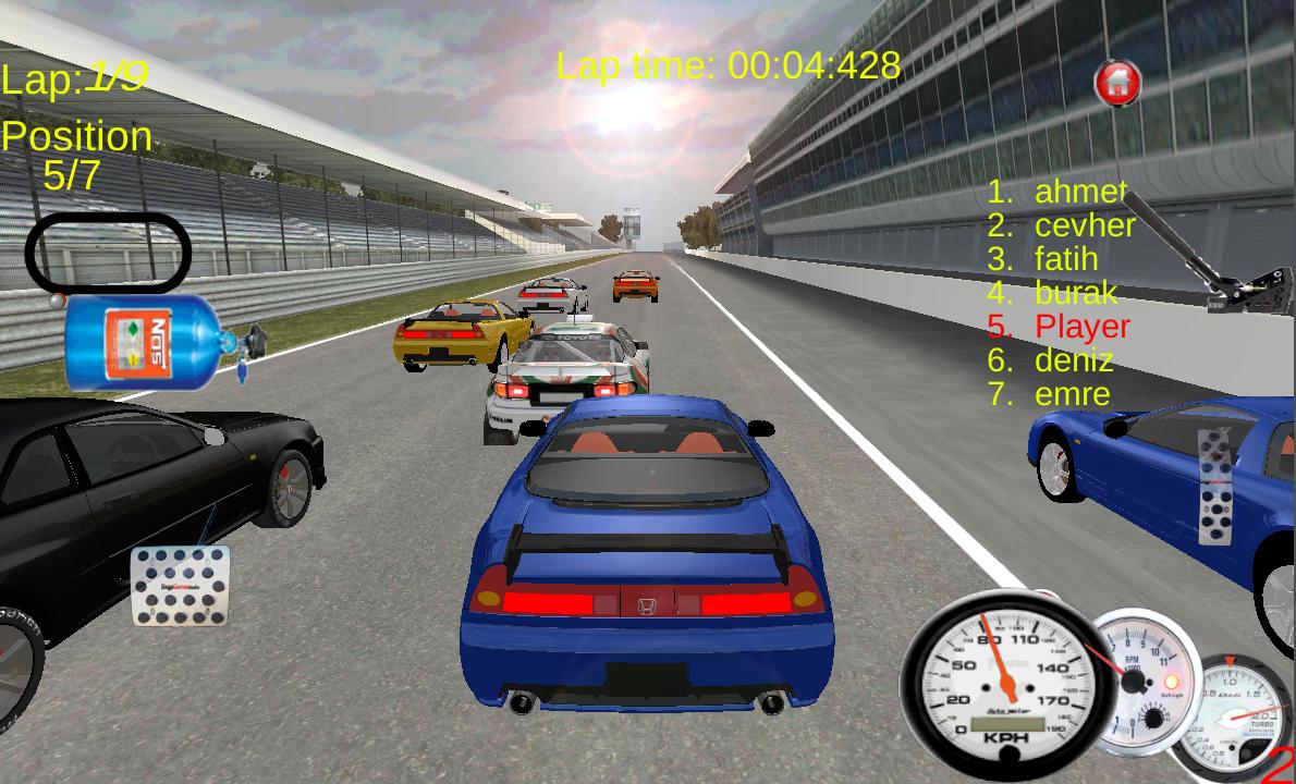 Turbo Car Racing Game 3D