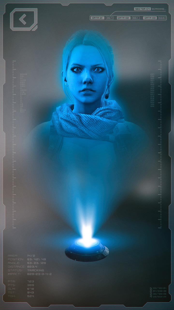 3D Hologram Simulator