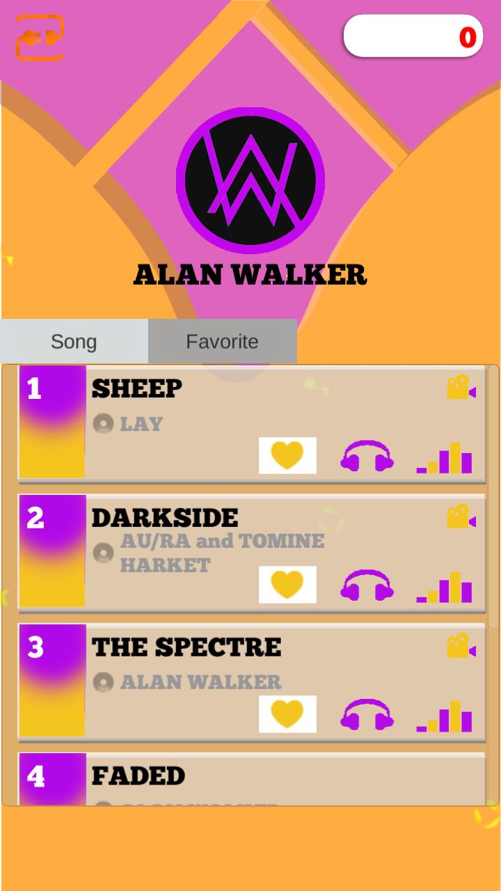 Alan Walker New Piano Game