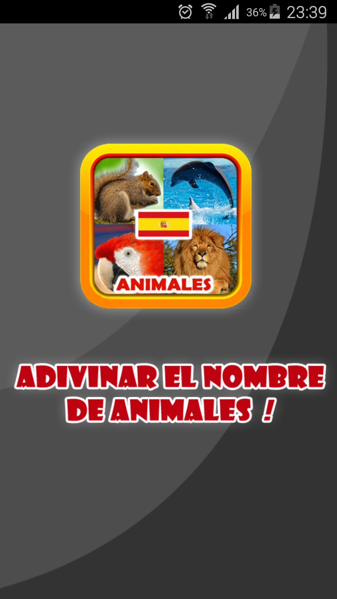 1 Foto 1 Palabra : Animales