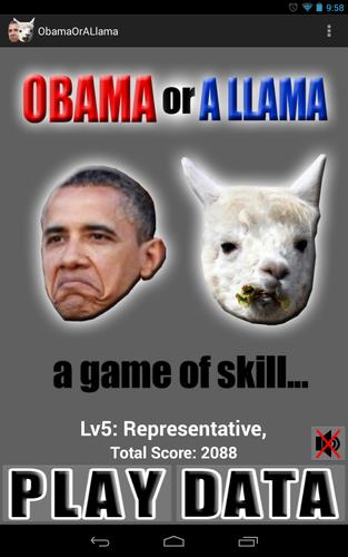 Obama or a Llama