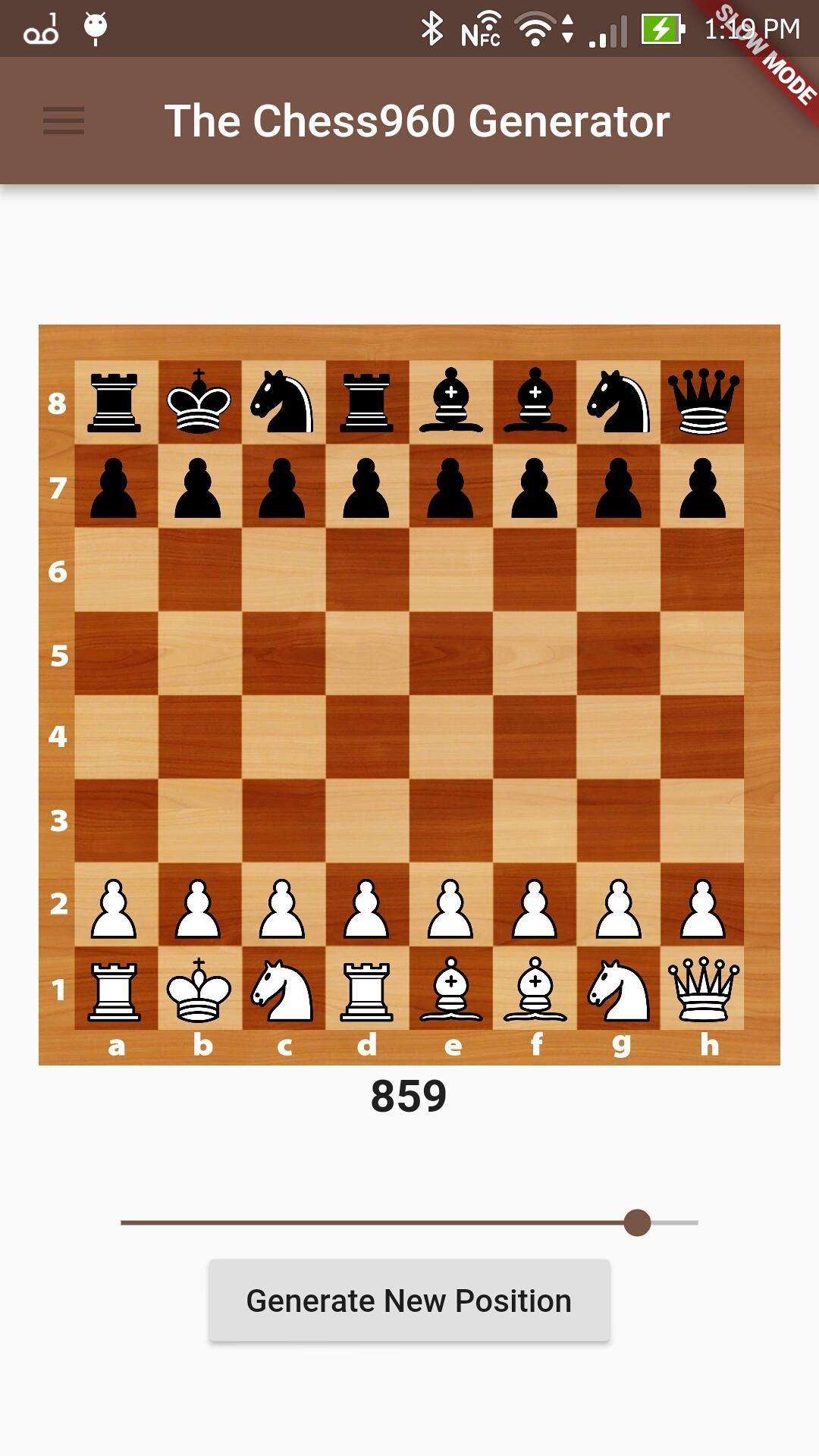The Chess960 Generator